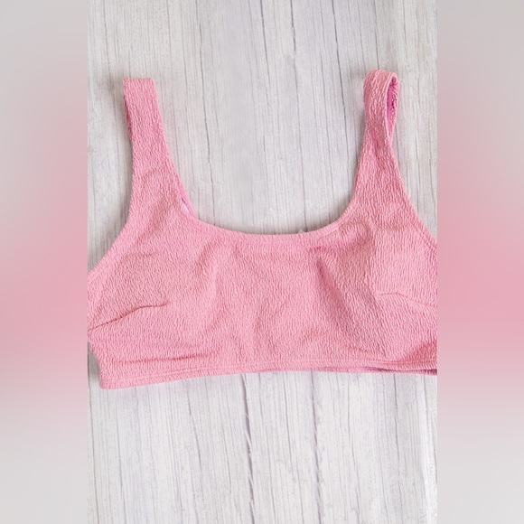 Cupshe Scoop Wide Straps Bralette & Mid Rise Bikini Set - Picture 6 of 6